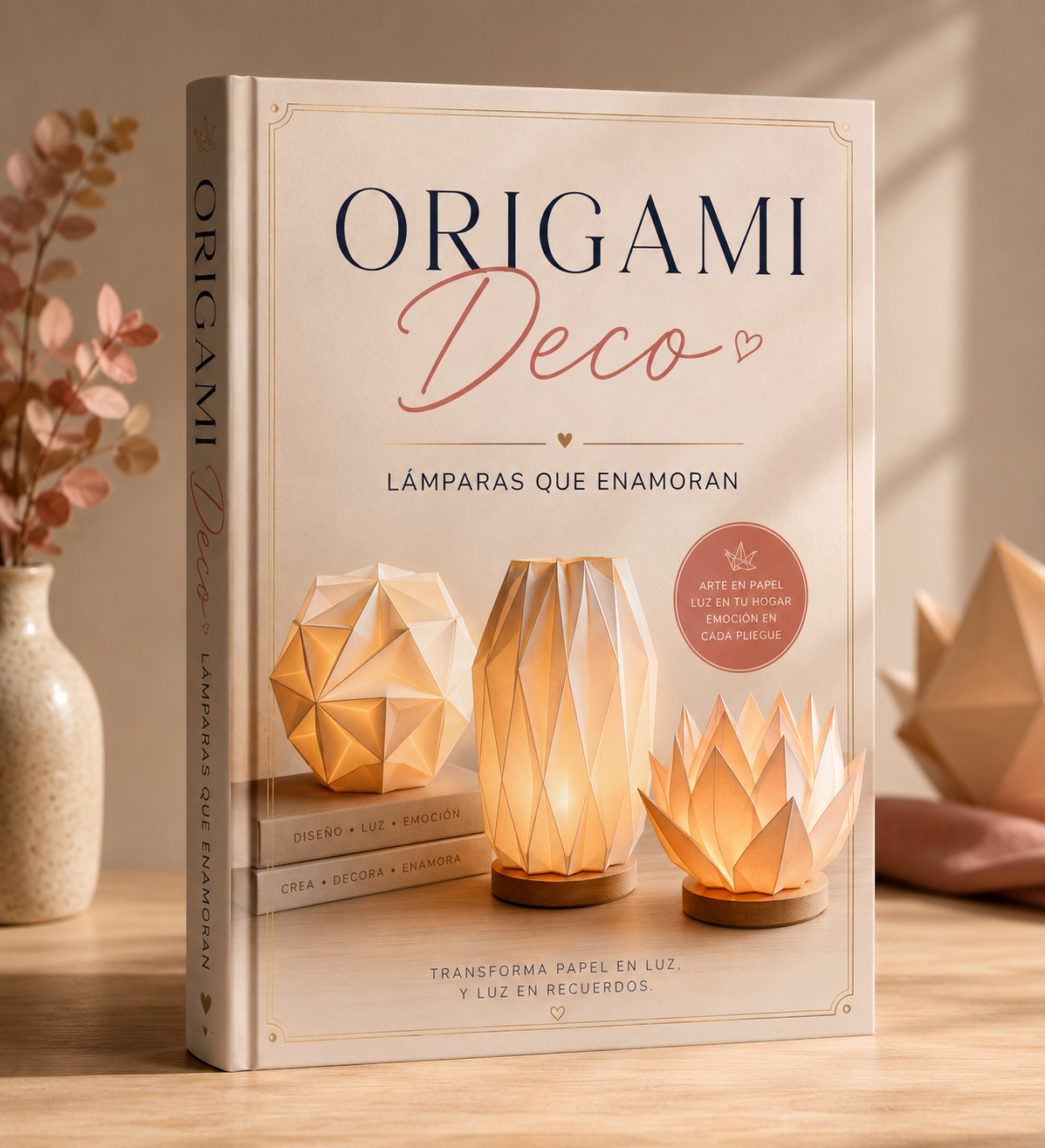 Origami Deco: Lámparas que Enamoran